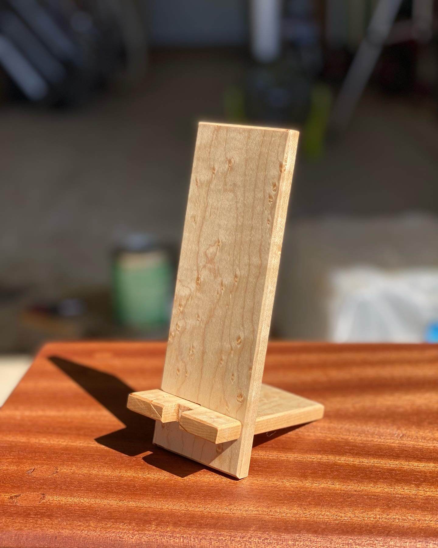 Wooden Phone Stand